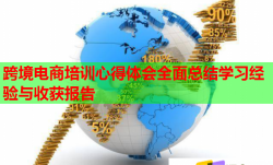 跨境电商培训心得体会全面总结学习经验与收获报告