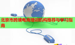 北京市跨境电商培训机构推荐与学习指南