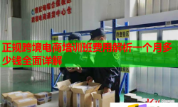 正规跨境电商培训班费用解析一个月多少钱全面详解