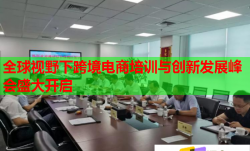 全球视野下跨境电商培训与创新发展峰会盛大开启