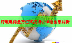 跨境电商全方位实战培训课程全集解析