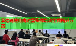 承德跨境电商运营实战培训全面提升方案