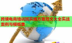 跨境电商培训班实施方案范文大全实战案例与模板集