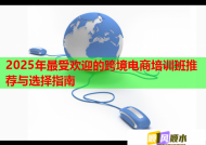 2025年最受欢迎的跨境电商培训班推荐与选择指南