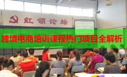 跨境电商培训课程热门项目全解析