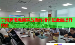 宁河跨境电商实战操作培训班全面提升技能