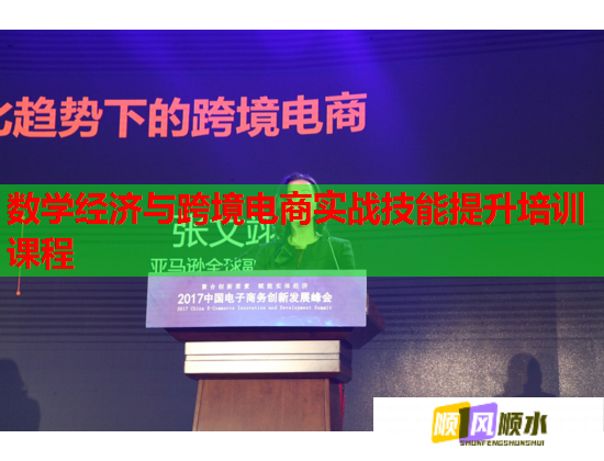 数学经济与跨境电商实战技能提升培训课程  第1张